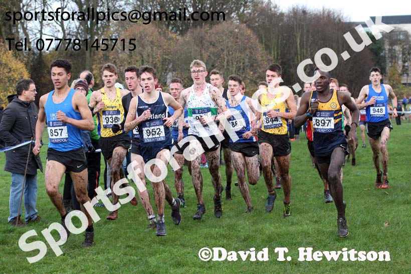 IAAF Junior Mens 2017 British Athletics Liverpool Cross Challenge, Sefton Park, Liverpool. Photo:  David T. Hewitson/Sports for All Pics